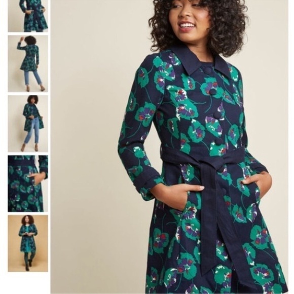 Mod Cloth Delightful direction floral jacket - Picture 3 of 6